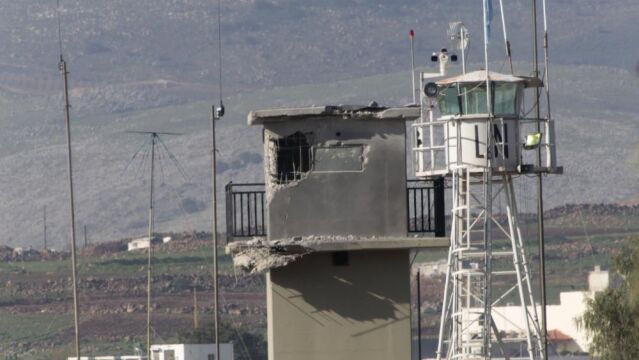 Torre en la que se encontraba el soldado español