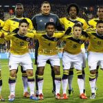 Los jugadores de la selección de Colombia de fútbol, en un amistoso contra Bélgica disputado el pasado mes de noviembre.