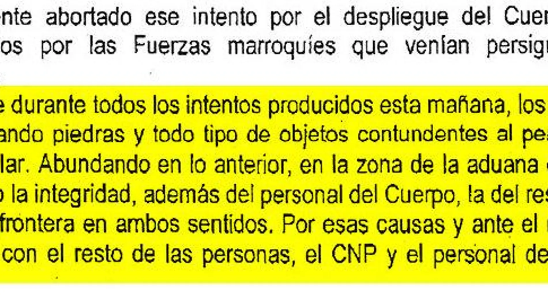 El Gobierno del PSOE avaló el uso de pelotas de goma para frenar la llegada de inmigrantes