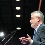 El presidente andaluz, en una intervención pública