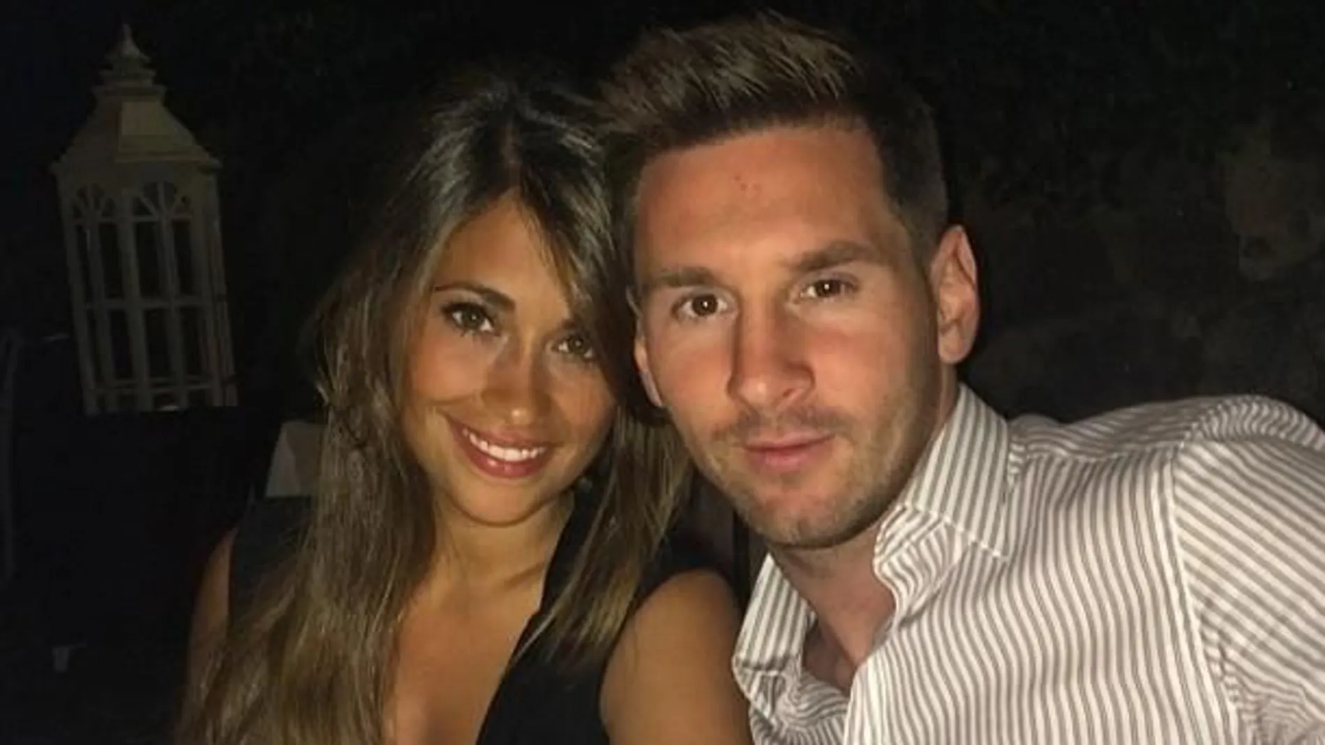 Messi y su pareja, Antonella Roccuzzo