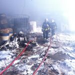 Una nube química «encierra» a los vecinos de Campo Real