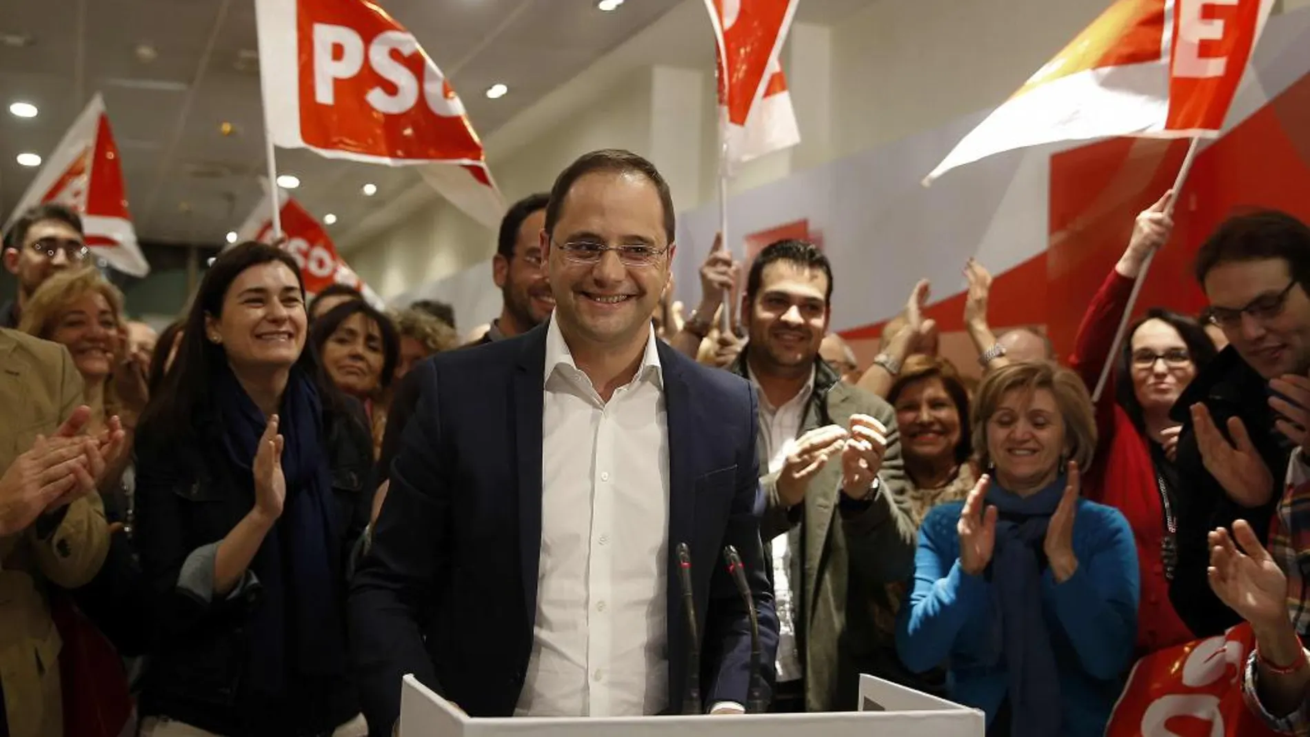 El secretario federal de Organización del PSOE, César Luena