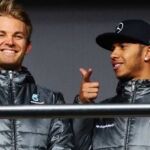Nico Rosberg y Lewis Hamilton, pilotos de Mercedes