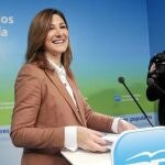 La vicesecretaria de Territorio del PP-A, Alicia Martínez, ayer