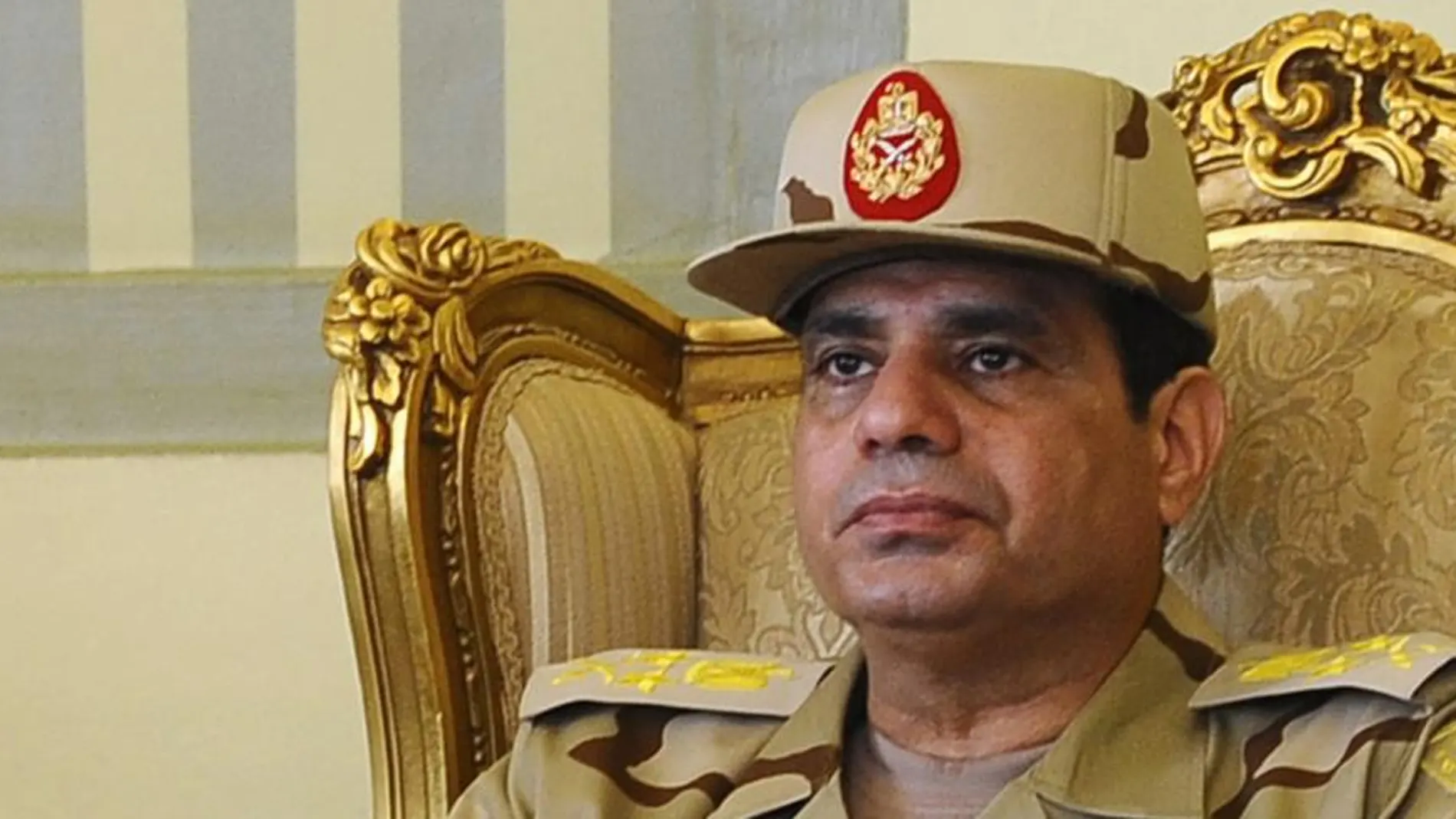 El jefe del Ejército y ministro de Defensa, Abdel Fatah al Sisi