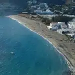 La playa de Agua Marga en Almería