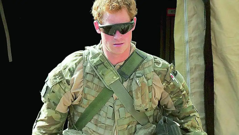 El príncipe Harry, en la base de Afganistán donde ha estado destinado los cinco últimos meses