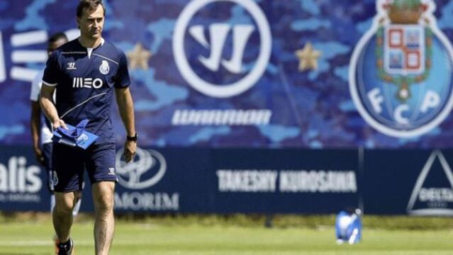 El espeñal Julen Lopetegui, técnico del Oporto