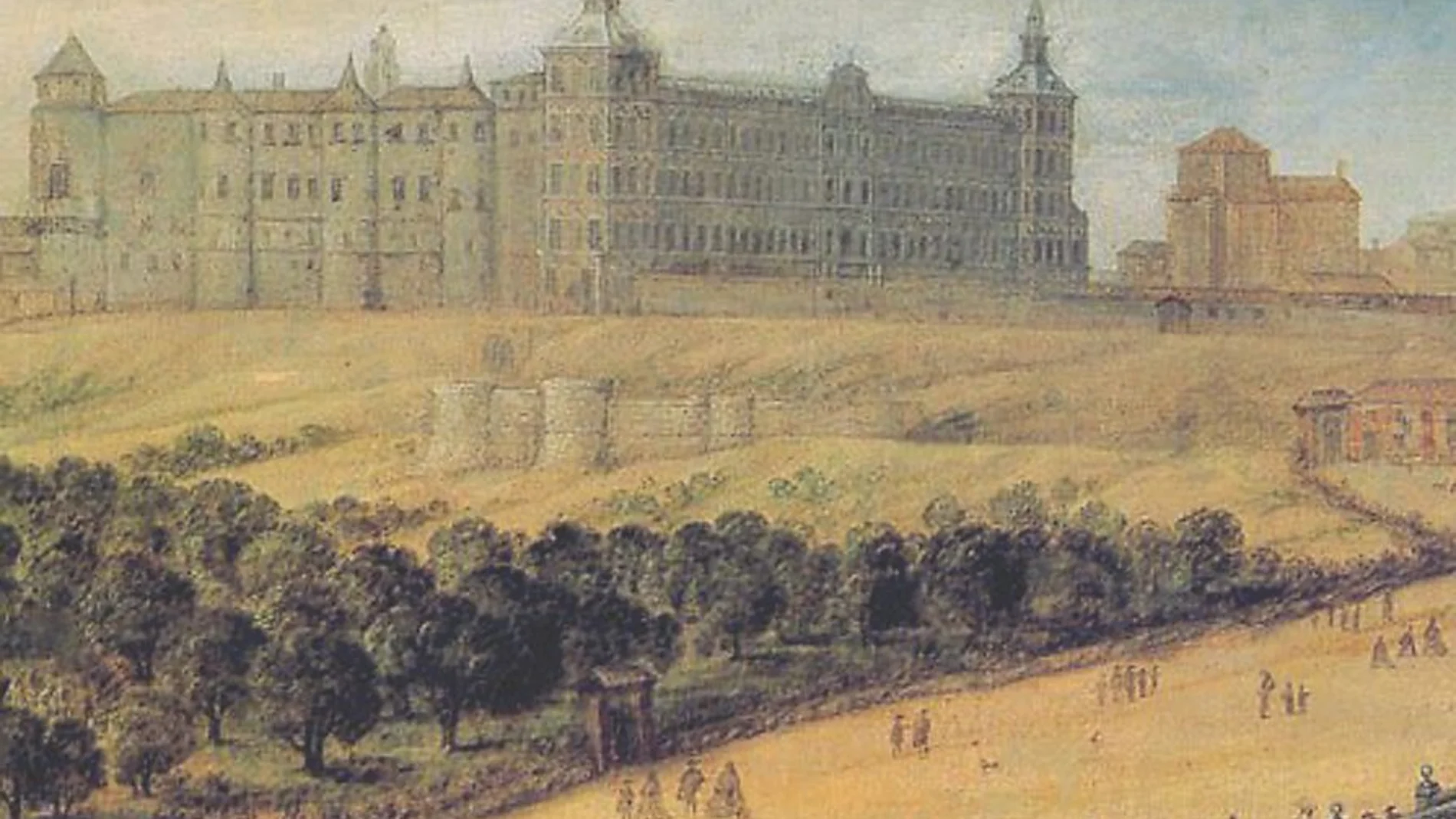La mayoría de los espectáculos en la corte de Felipe V en Madrid se realizaban en el Real Alcázar