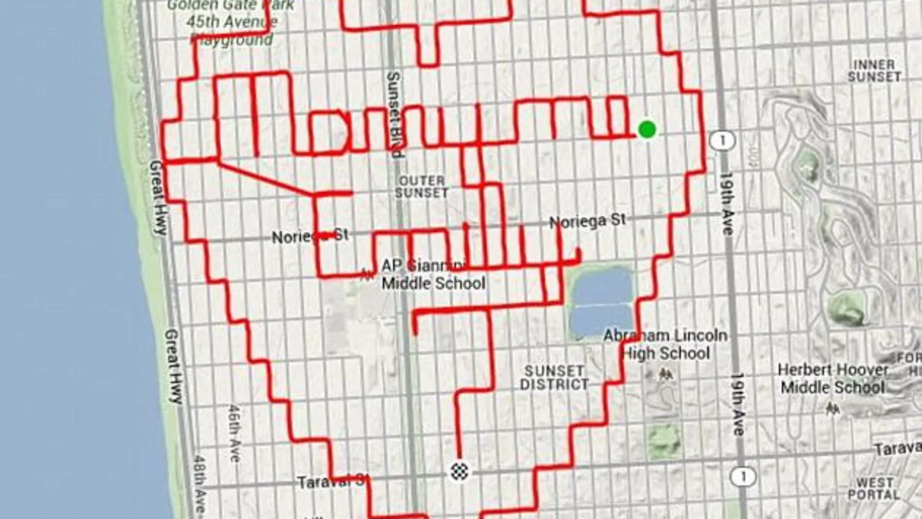 El ciclista recorrió 18 kilómetros para realizar la particular petición de mano