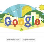Brasil 2014, el doodle más obvio de Google