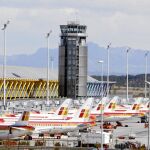 El aeropuerto de Barajas ha recibido hasta noviembre 307.000 despegues y aterrizajes