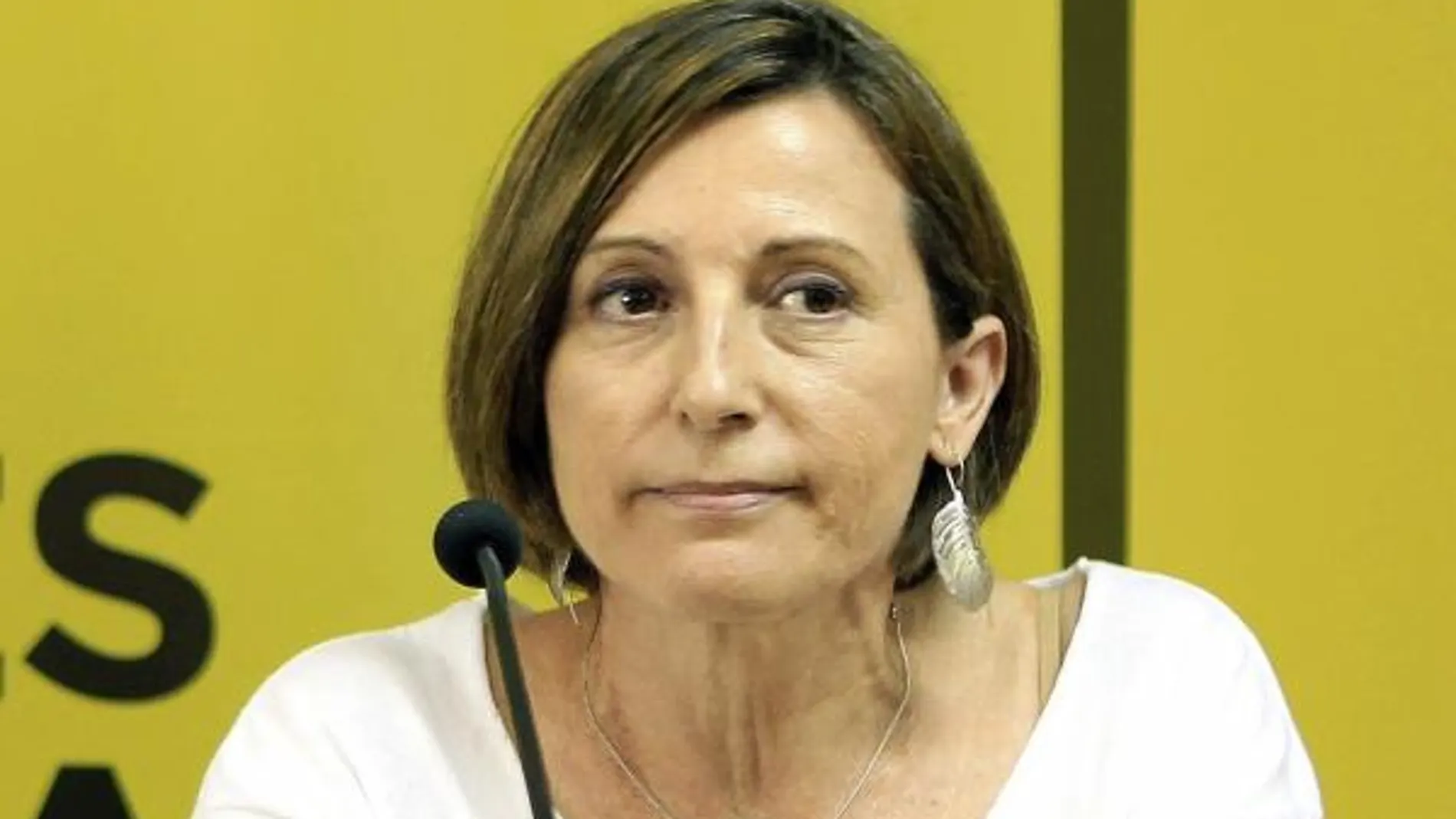 La presidenta de la Asamblea Nacional Catalana (ANC), Carme Forcadell