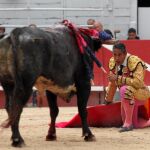 Desplante del torero galo ante el «Miura» que cerró el festejo
