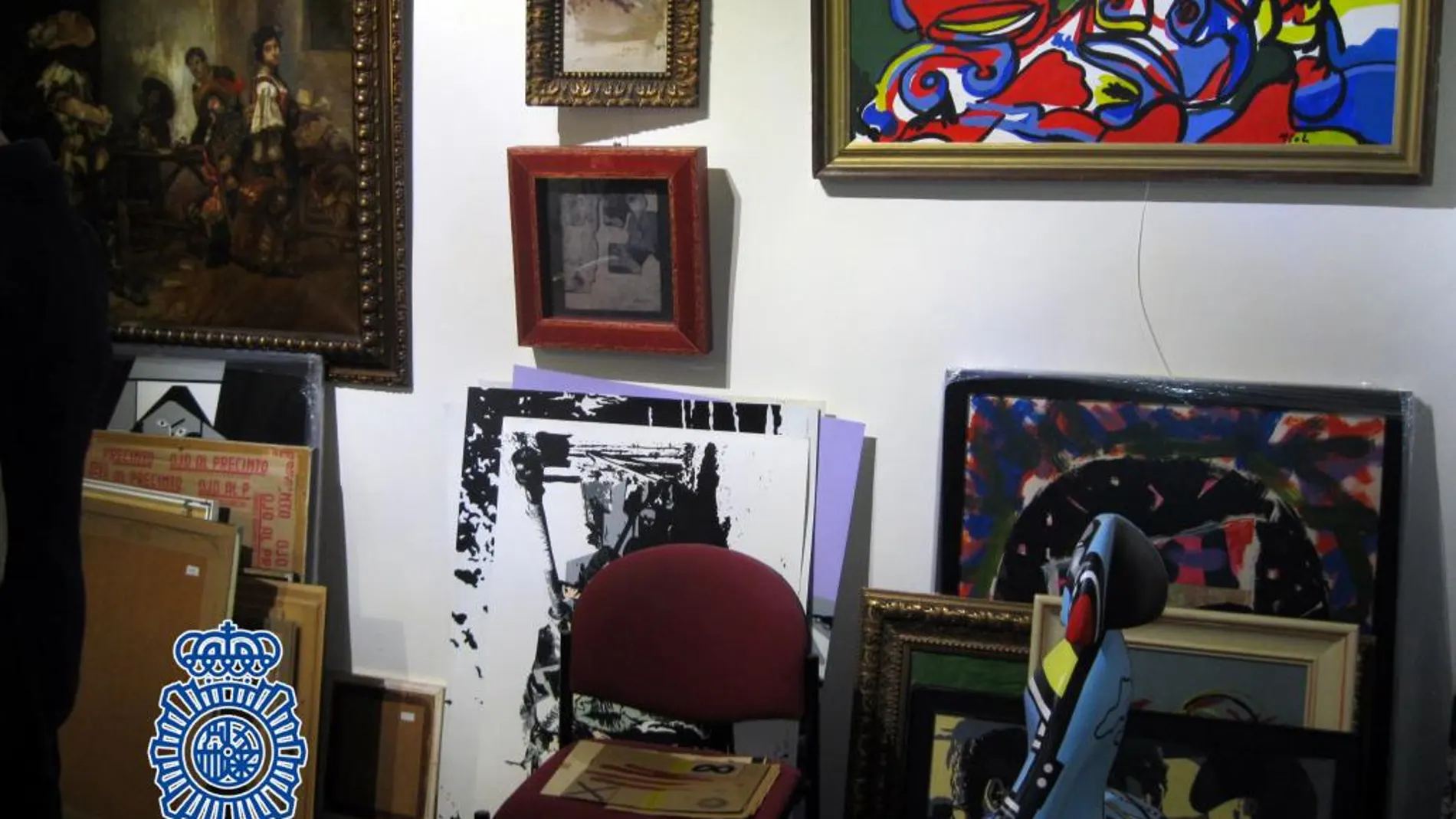 La Policía desarticula una red que falsificaba pinturas de autores de prestigio