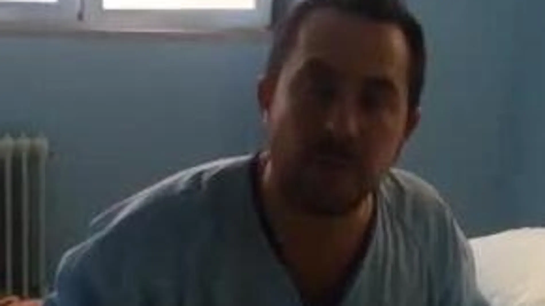 Javier Limón, en un fotograma del vídeo.