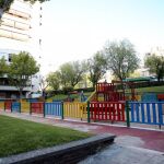 Parque desierto en Canillas