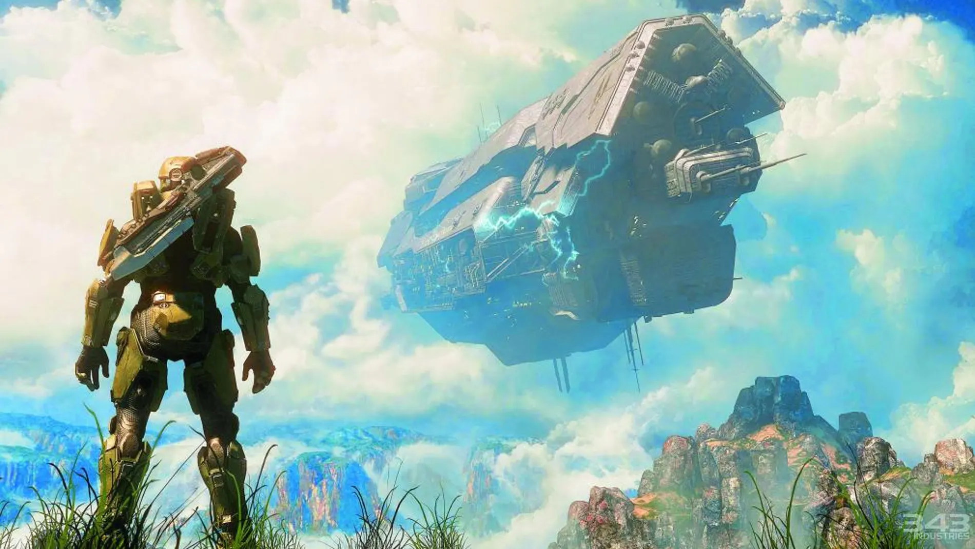 Violentos alienígenas toman el mando en la serie de acción futurista «Halo 4»