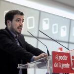 El próximo candidato de Izquierda Unida a las elecciones generales, Alberto Garzón