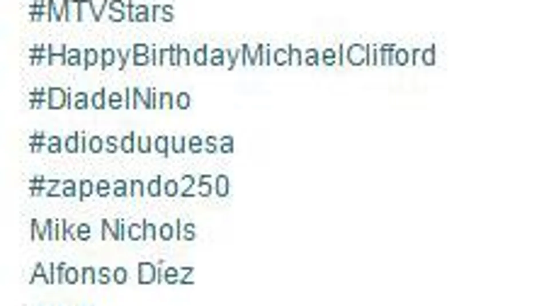 La Duquesa de Alba, 'trending topic' mundial en Twitter