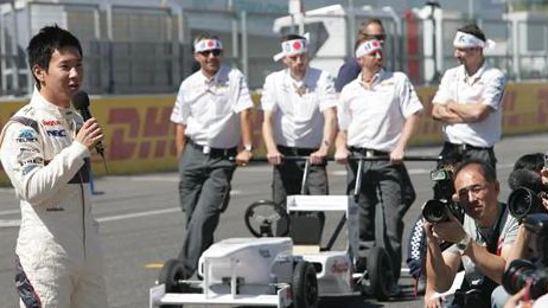 La escudería confía sus opciones en Kobayashi y en el joven Ericsson.