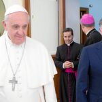 El Papa recibió ayer en audiencia privada al rey de Jordania