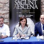 Cultura promueve actividades, como el festival «Sagunt a Escena» que se celebra en el teatro romano de Sagunto, para impulsar la ciudad y el teatro