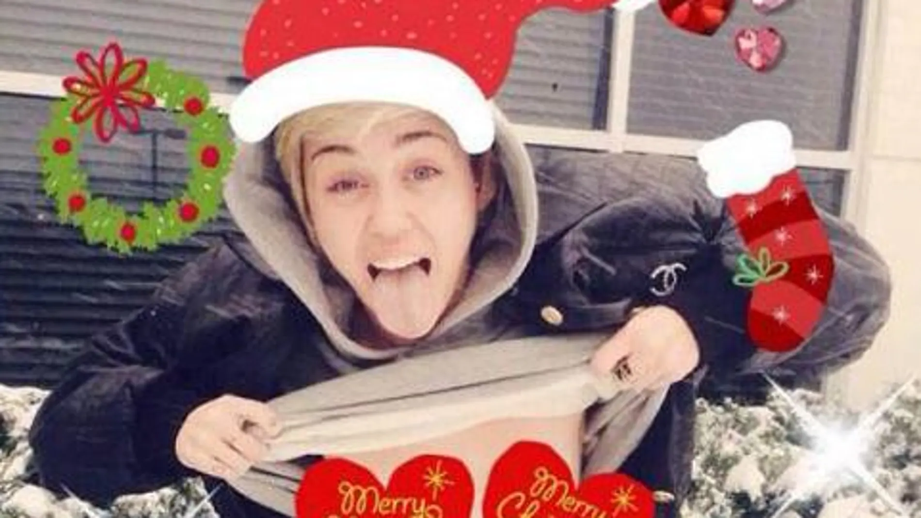 Foto colgada por Miley Cirus en las redes sociales.