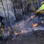  Controlado el incendio de Dénia tras haber quemado 40 hectáreas