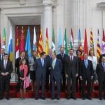 Imagen de la última conferencia autonómica de presidentes, celebrada en 2012.