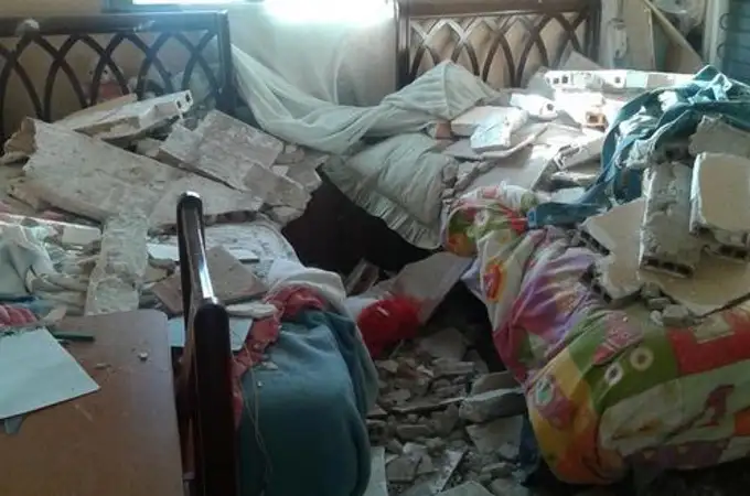 El milagro de una familia que sobrevive a una explosión que destroza su casa