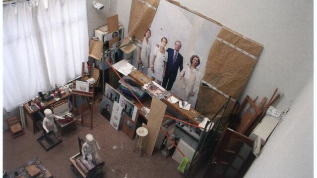 Éste es el taller del pintor