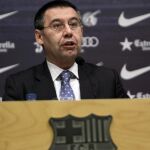 El presidente del FC Barcelona, Josep Maria Bartomeu.