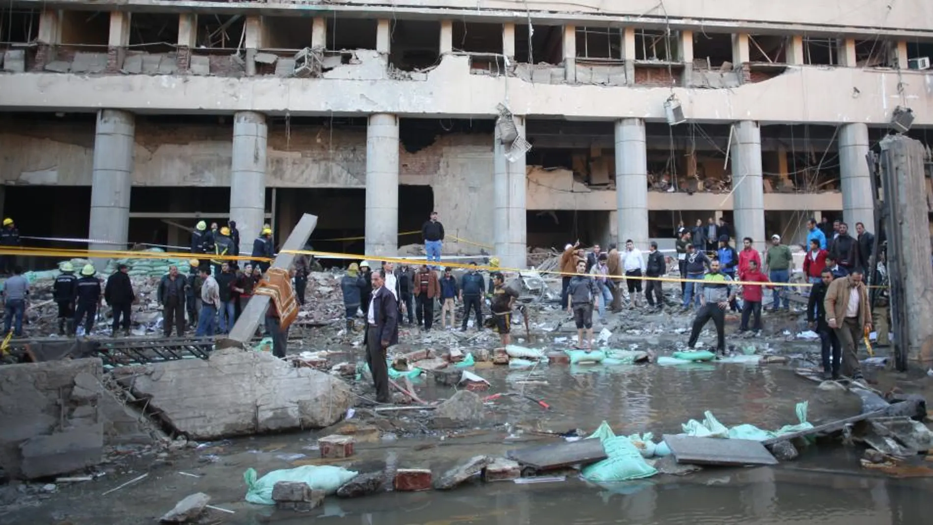 Explosión frente a la Dirección General de Seguridad en El Cairo