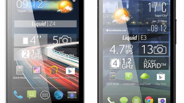 A la izquierda, el Z4, y a la derecha, el E3