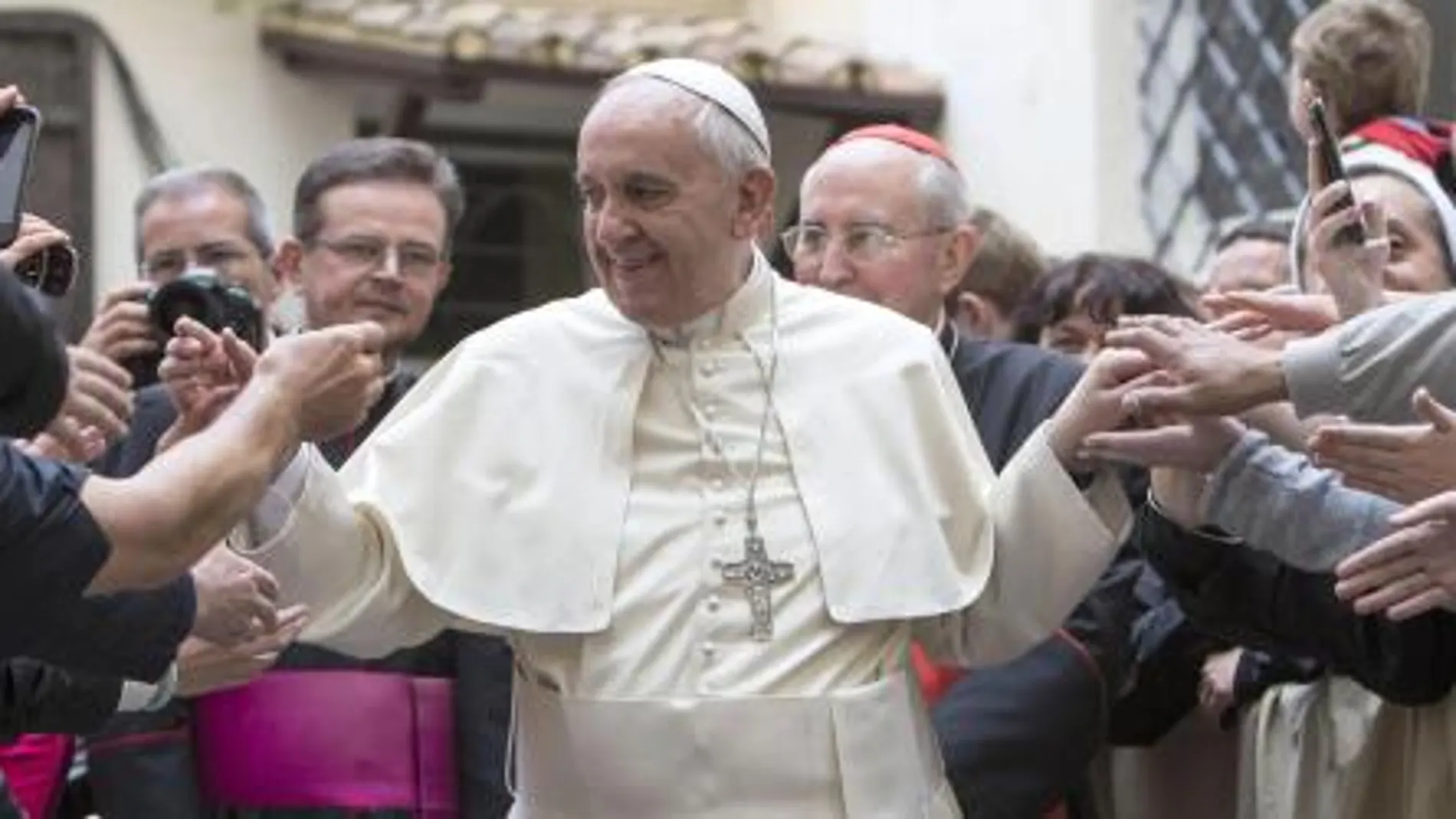 El Papa Francisco apuesta por la paz.