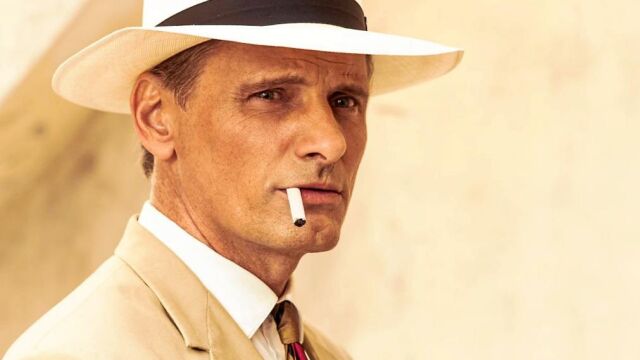 Las maneras de Viggo Mortensen recuerdan a las de actores como Robert Mitchum y Richard Widmark