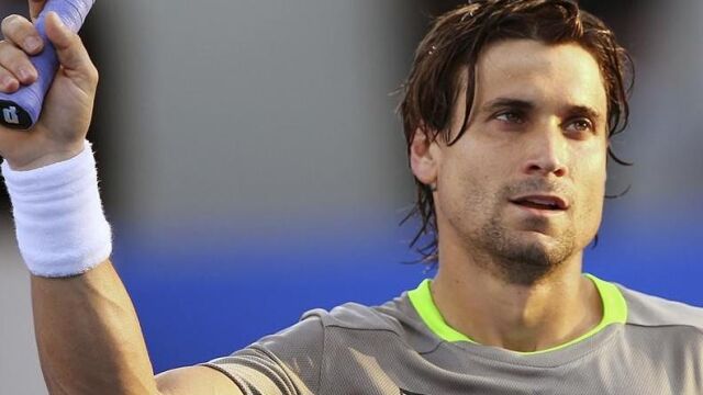 David Ferrer celebra su victoria ante el sudafricano Kevin Anderson. Efe