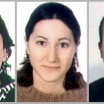 Los etarras Asier Borrero (i), Itziar Plaza (c) e Iurgi Garitagoitia (d), detenidos en Francia en 2009 en colaboración con la policía española.