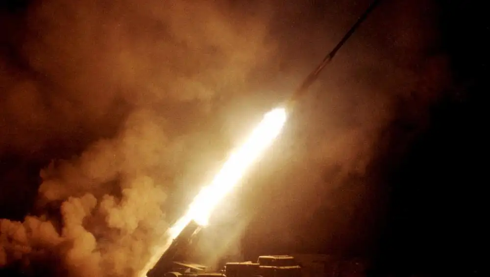 Prueas realizadas con un misil móvil en Rusia (1999)