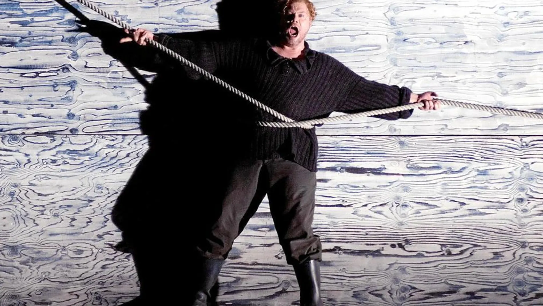 Escena de «Peter Grimes», ópera dirigida por David Alden