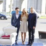 Edurne con Kenneth Brannagh y Richard Madden