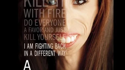Cartel promocional del documental de Lizzie Velasquez, la "mujer más fea del mundo"