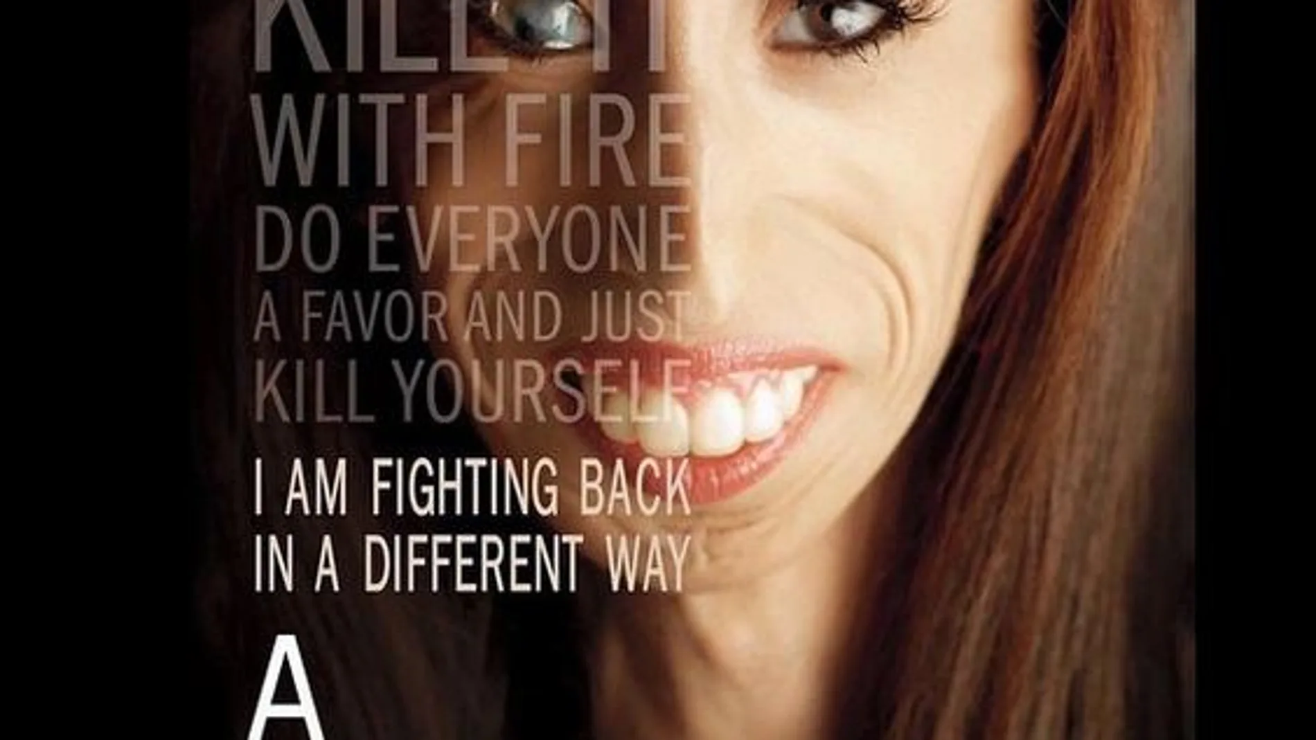 Cartel promocional del documental de Lizzie Velasquez, la "mujer más fea del mundo"