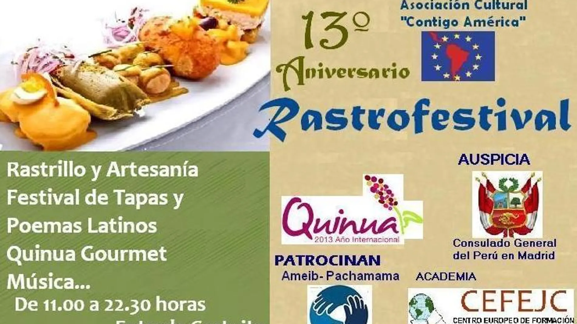 Rastro Festival Cultural y Social en Madrid