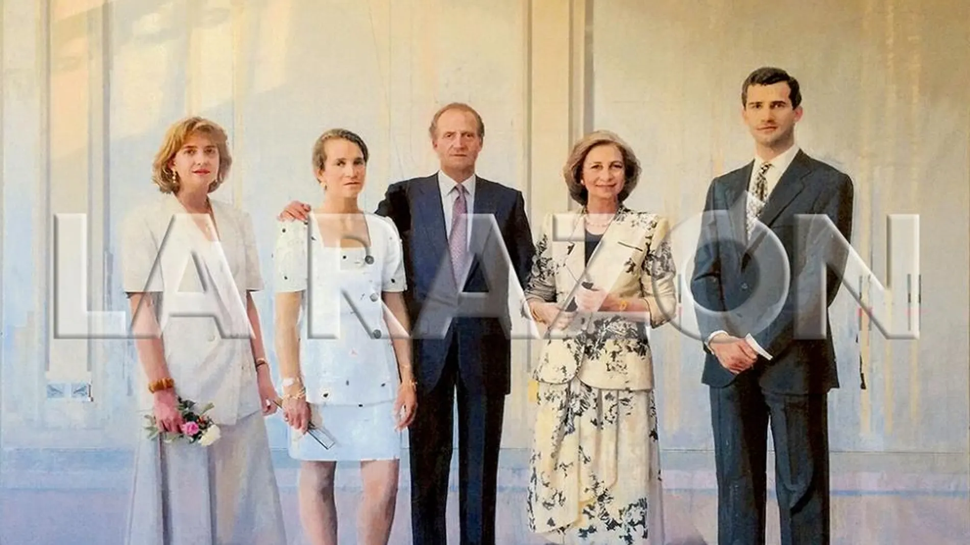«La familia de Juan Carlos I», en su forma más reciente