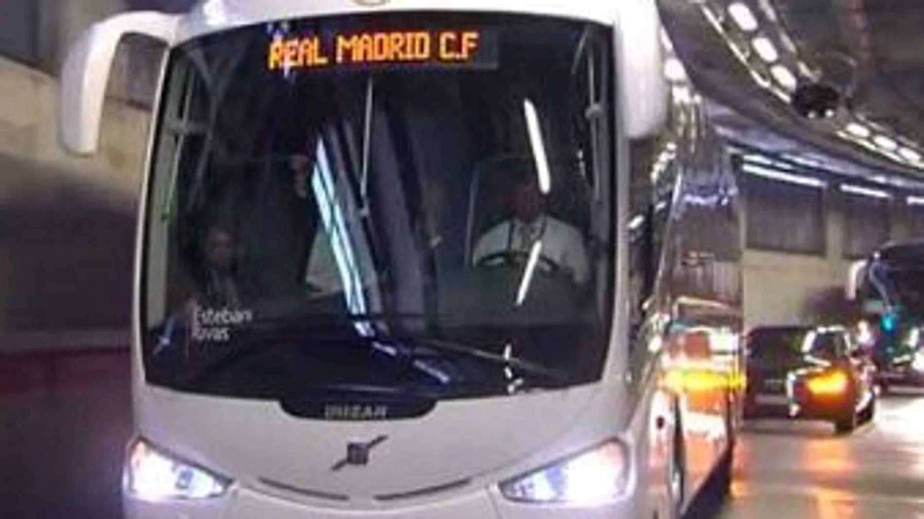 El Real Madrid llegó a las 19:10 a La Luz