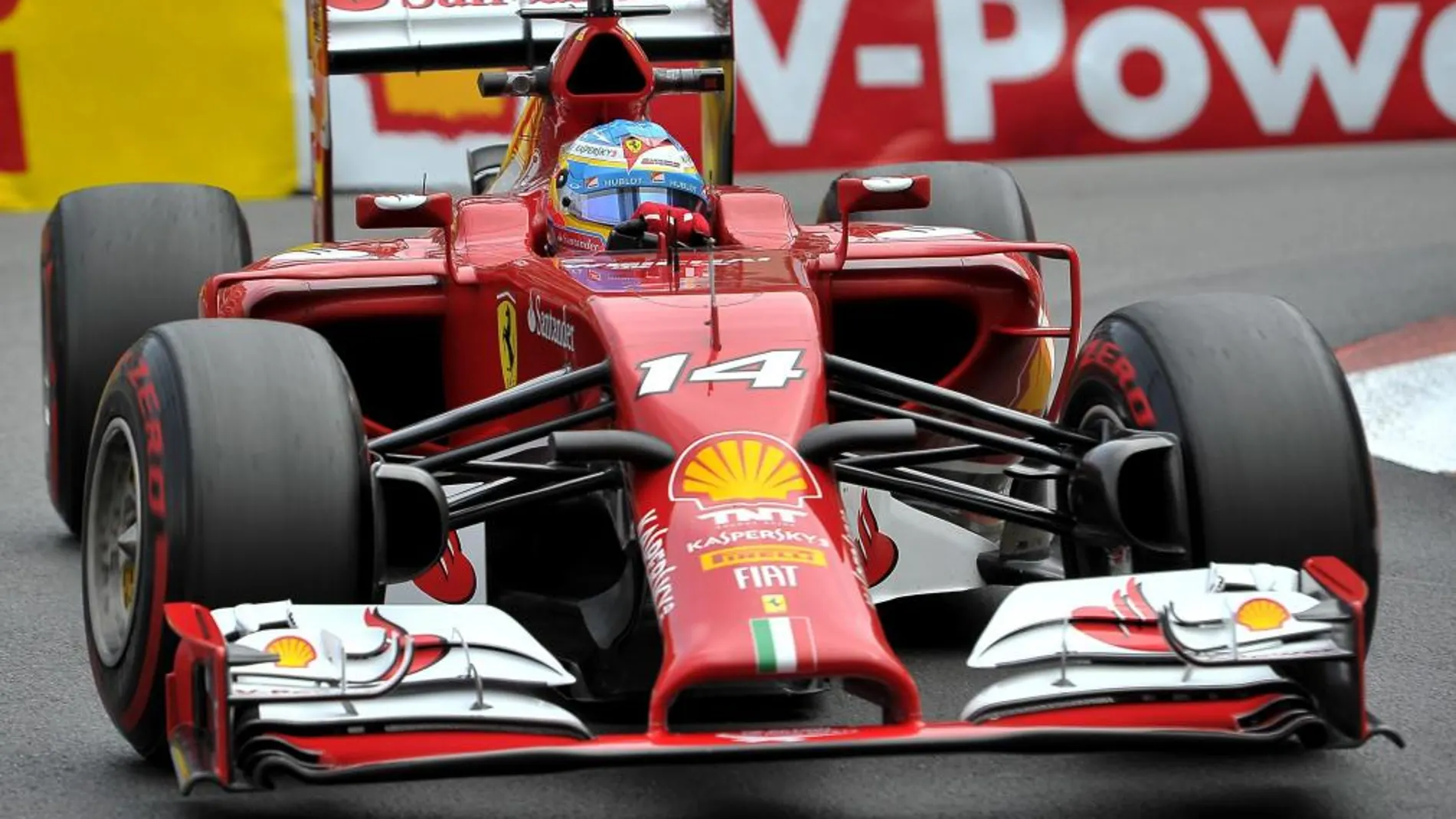 Fernando Alonso, en su época como piloto de Ferrari.