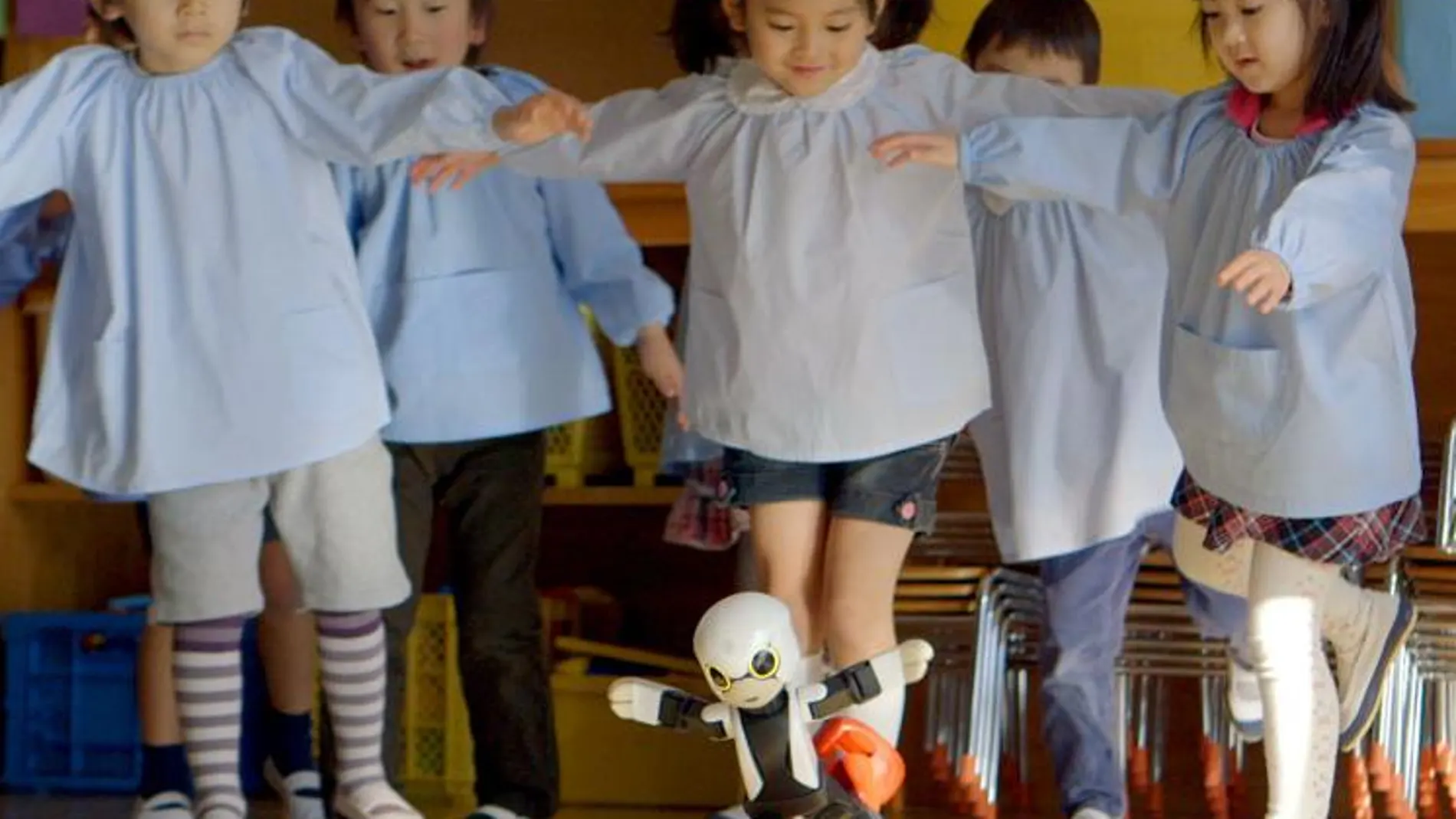El robot Kirobo, diseñado para dar conversación a niños y astronautas
